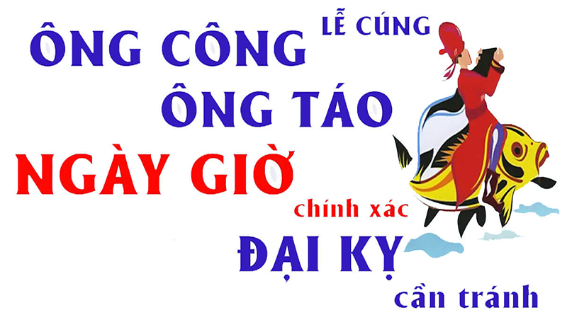 5 điều tối kỵ cần lưu ý trong ngày cúng ông Công ông Táo