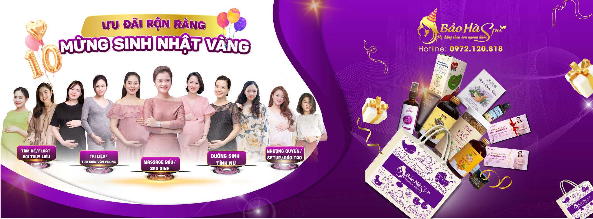 Bảo Hà Spa – Spa chăm sóc bầu, spa sau sinh, spa mẹ và bé