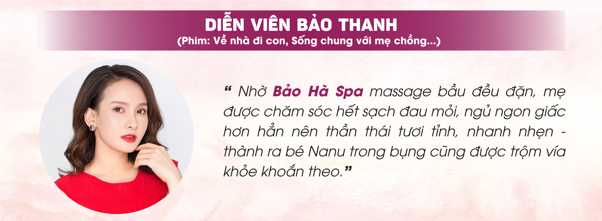 Bảo Hà Spa – Spa chăm sóc bầu, spa sau sinh, spa mẹ và bé