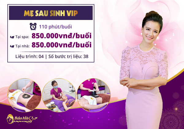 Gói dịch vụ “Mẹ sau sinh VIP”
