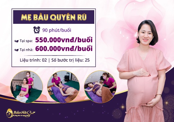 Gói dịch vụ "Mẹ bầu quyến rũ" Gói dịch vụ “Mẹ bầu quyến rũ”