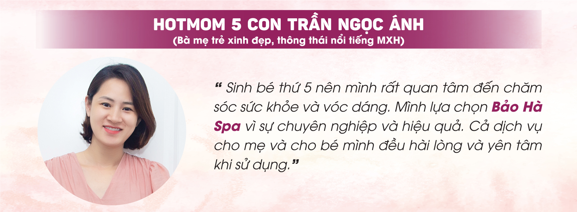 Bảo Hà Spa – Spa chăm sóc bầu, spa sau sinh, spa mẹ và bé