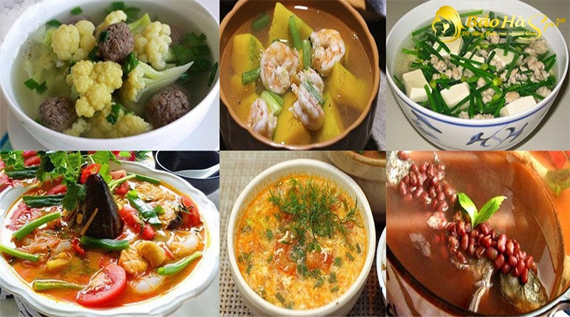 Món ngon cho bà bầu