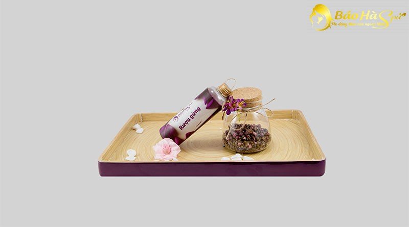 Rượu gừng nghệ hạ thổ thuốc bắc Bảo Hà