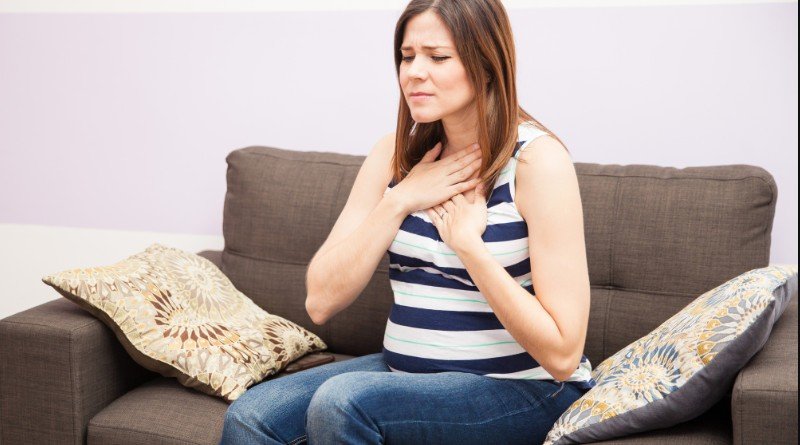 ợ nóng khi mang thai