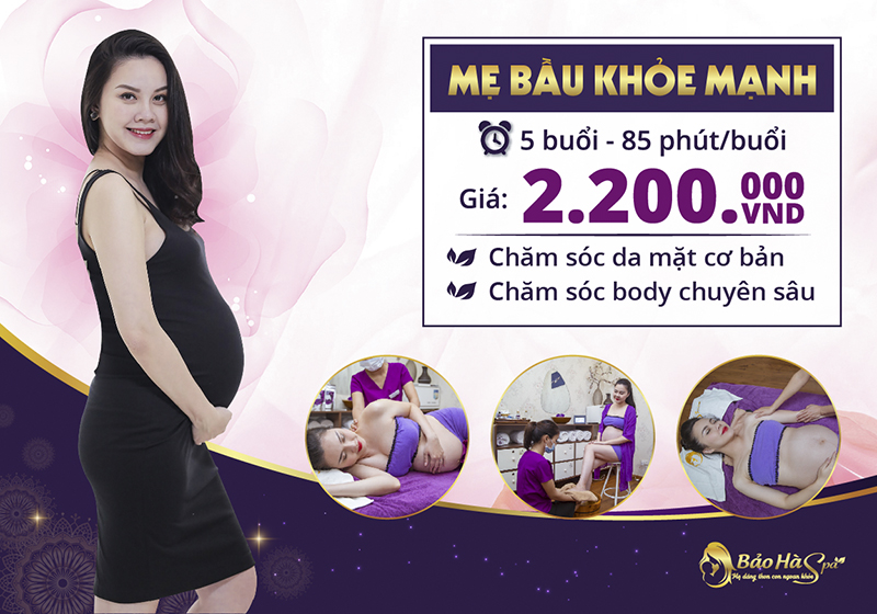 Bảo Hà Spa – Spa chăm sóc bầu, spa sau sinh, spa mẹ và bé