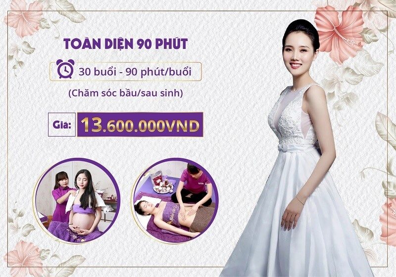 Gói dịch vụ:”Mẹ tròn con vuông” – Toàn diện 90 phút