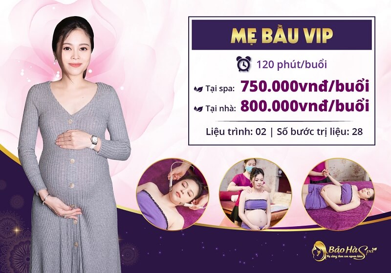 Bảng giá - Mẹ bầu vip Gói dịch vụ “Mẹ bầu VIP”