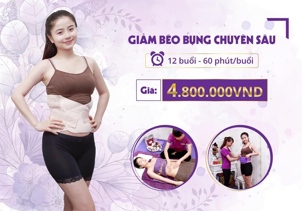 Gói spa chăm sóc sau sinh “Giảm eo chuyên sâu”