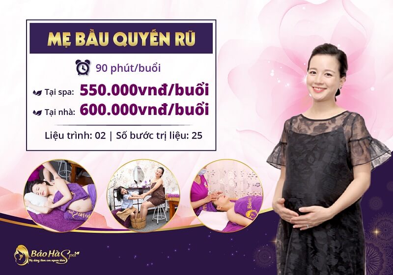 Gói dịch vụ "Mẹ bầu quyến rũ" Gói dịch vụ “Mẹ bầu quyến rũ”