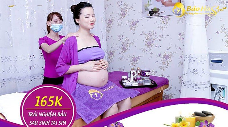MC Minh Trang trải nghiệm dịch vụ massage bầu tại Bảo Hà Spa