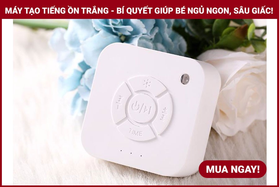 Máy tạo tiếng ồn trắng White Note giúp bé ngủ ngon, sâu giấc