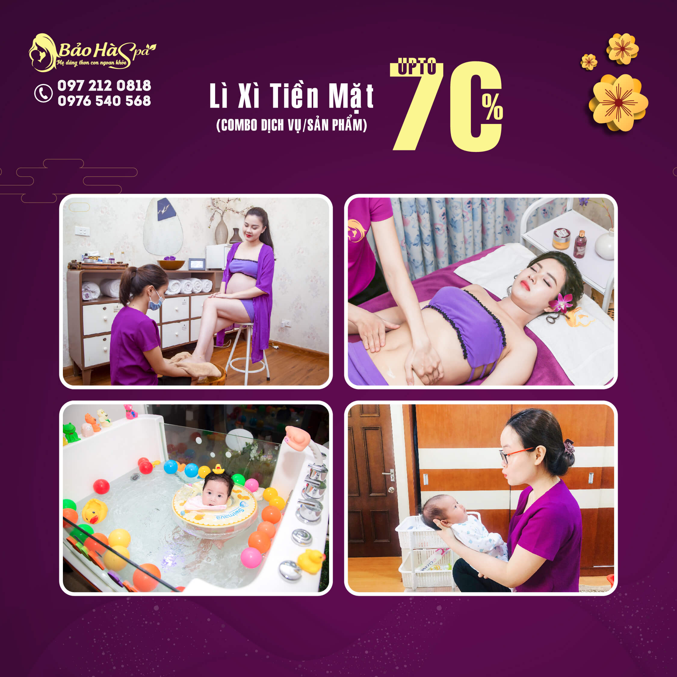 MiniGame “Hái Lộc Đầu Xuân” trị giá 200 triệu đồng tại Bảo Hà Spa