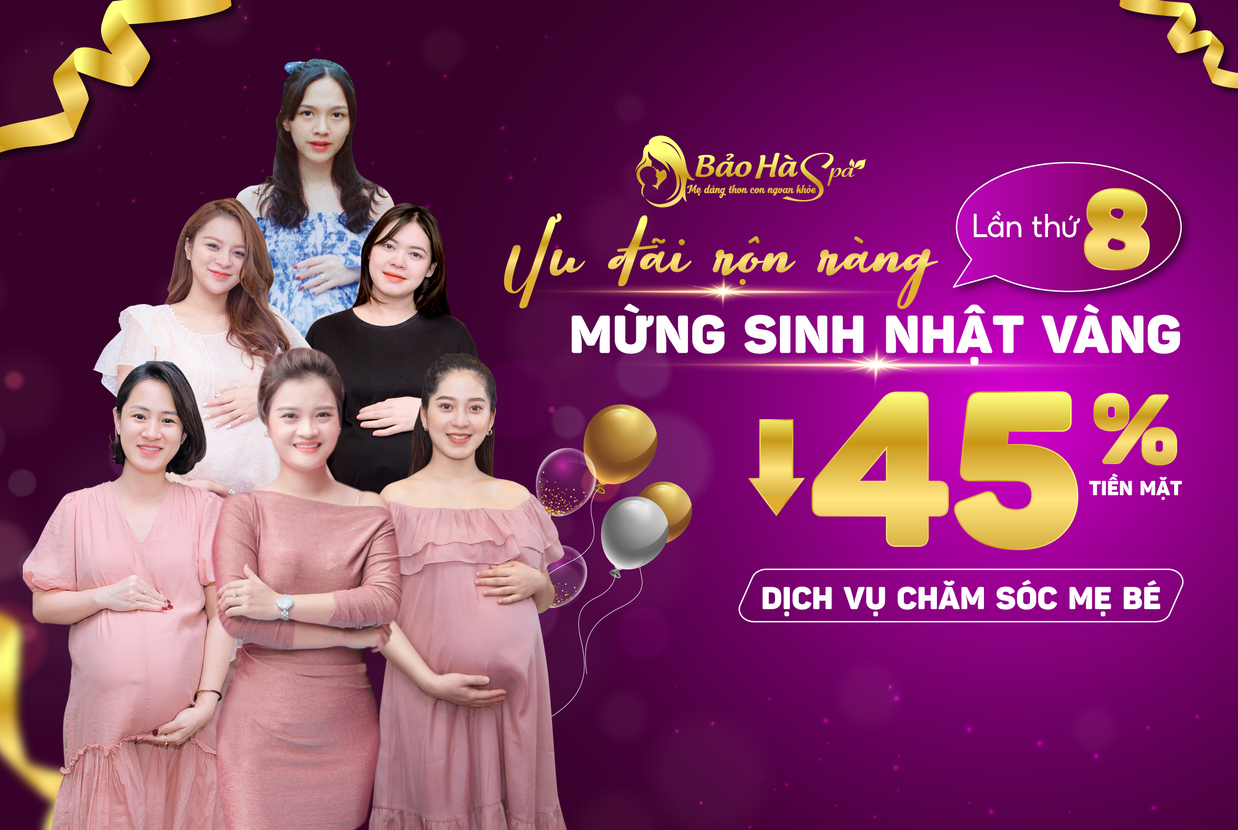 Bảo Hà Spa – Spa chăm sóc bầu, spa sau sinh, spa mẹ và bé